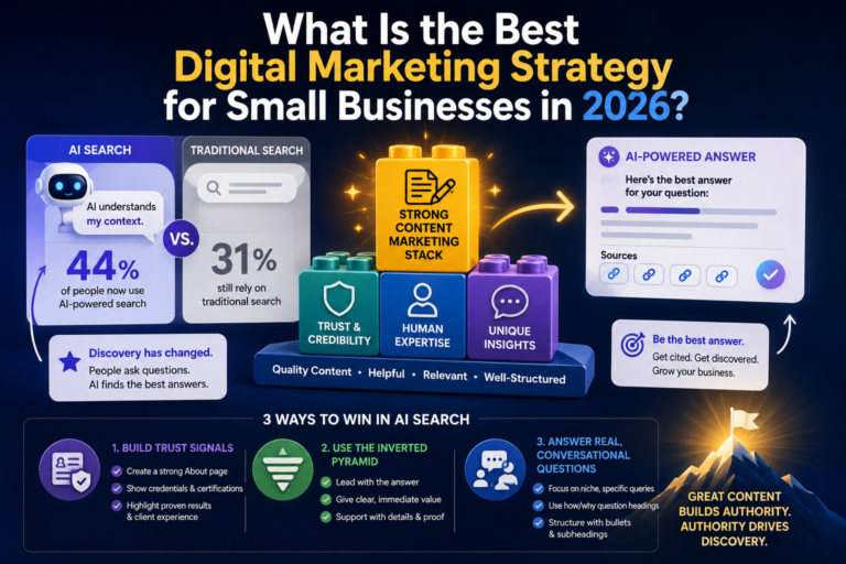best digital marketing strategy for small businesses